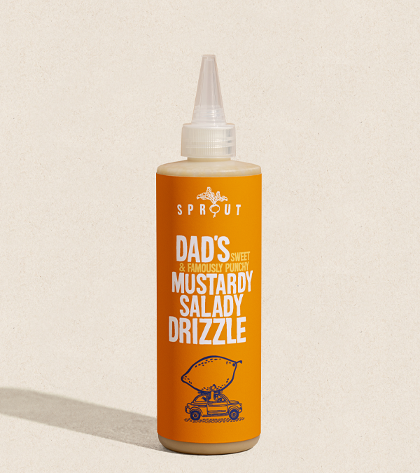Dad’s Mustardy Salady Drizzle